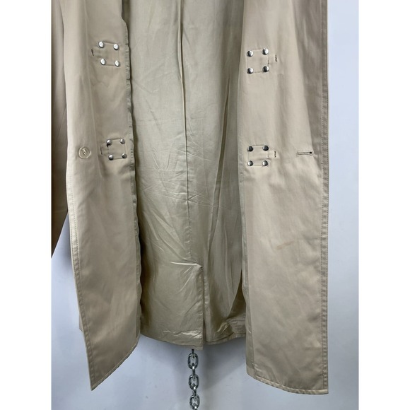 Michael Kors Duffle Coat Toggle Button Up Flap Pockets - Picture 10 of 12